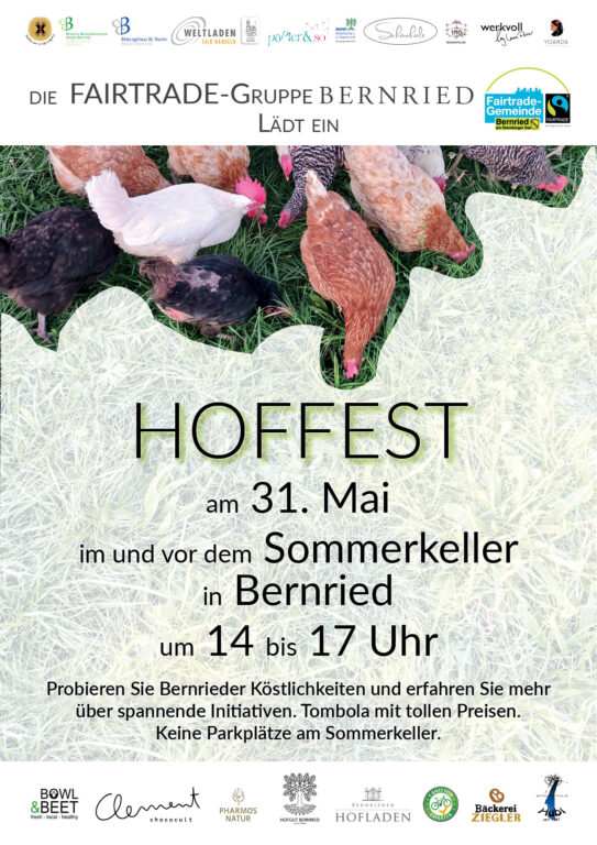 Plakat Hoffest 2025 DIN A4